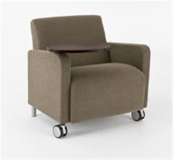Ravenna Oversize Guest with Casters & Tablet